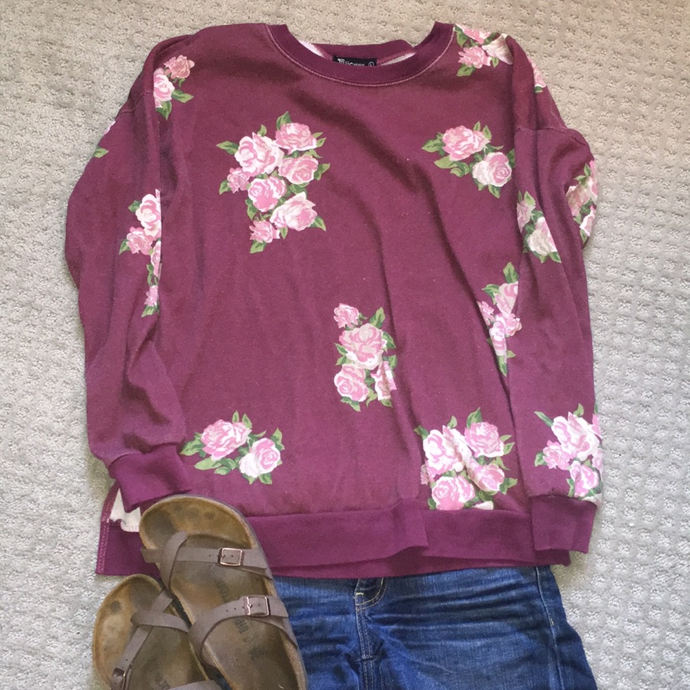 Floral Sweatshirt